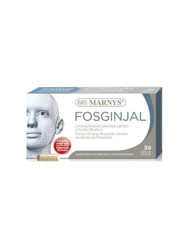 Fosginjal Jalea Real+Ginseng + Lecitina+Fosfatobicalcico 30 Cápsulas X 500 Mg Marnys