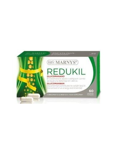 Redukil   Glucomanano Altamamente Purificado  60 Cápsulas  X 500 Mg Marnys