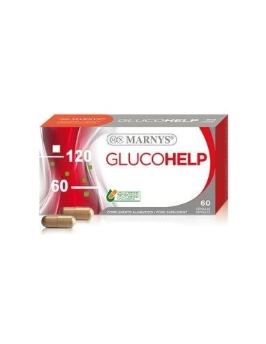 Glucohelp   Extracto Cinnamomum Cassia +Cromo+ ?-Caroteno Vitaminas   60 Cápsulas Vegetales Marnys