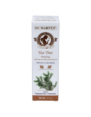 Aceite Esencial De Arbol De Te    Estuche Con Botella - 50 Ml Marnys