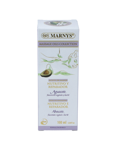 Aceite De Aguacate Masaje   Botella - 100 Ml Marnys