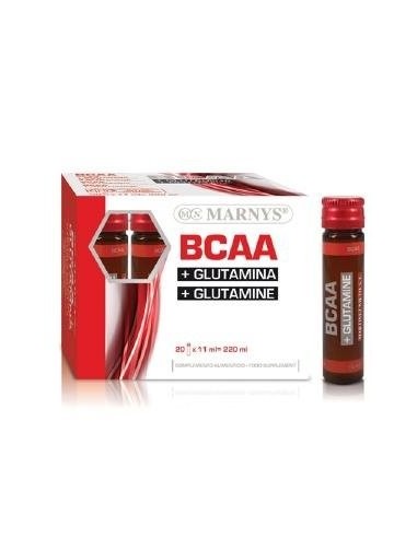 Bcaa Complet+ Glutamina  20 Viales X 11Ml Marnys