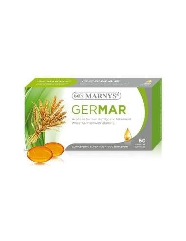 Germar - Germen De Trigo+Vitmina E    60 Cápsulas X 500 Mg              Marnys