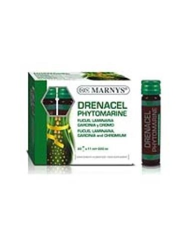 Drenacel Phytomarine  Garcinia + Fucus + Laminaria + Cromo   20 Viales X 11Ml Marnys