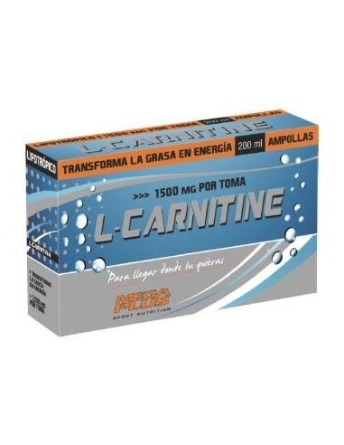 Carnitina Recovery 1,5 Gr. 20x10ml de Mega Plus