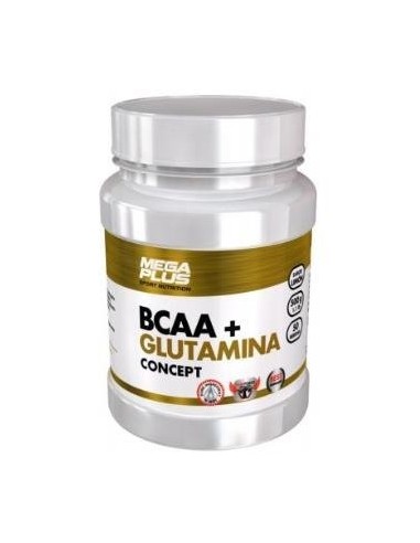 Bcaa+Glut.Concept  Piña 500g de Mega Plus