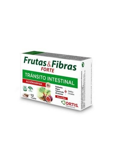 Fruta Y Fibra Forte 12Cubitos de Ortis