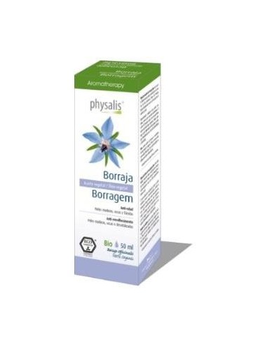 Aceite vegetal de borraja bio 50 ml Physalis