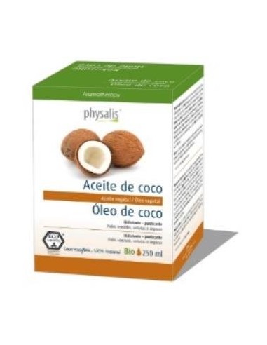 Aceite vegetal de coco bio 250ml Physalis