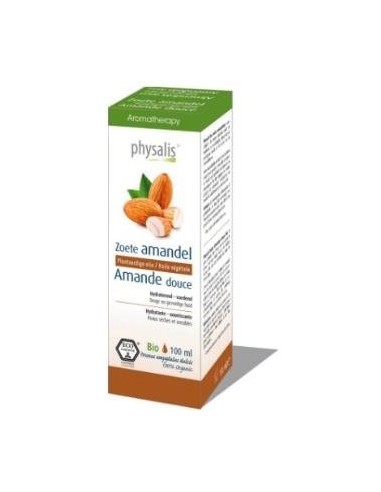 Aceite vegetal de almendras dulces bio 100ml Physalis