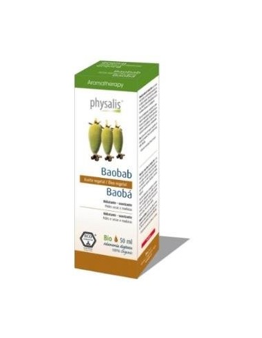 Aceite vegetal de baobab bio 50 ml Physalis