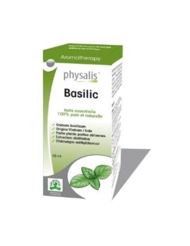 Aceite esencial de albahaca (basilico) bio 10ml Physalis