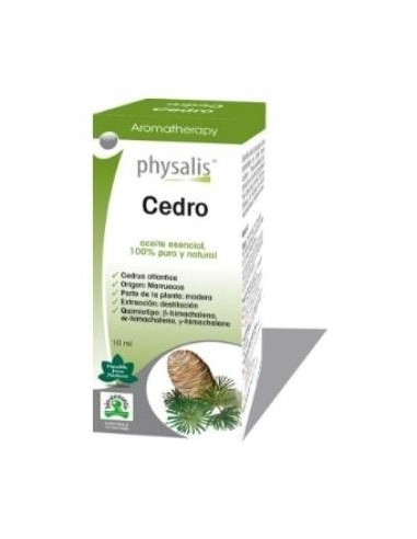 Aceite esencial de cedro bio 10ml Physalis