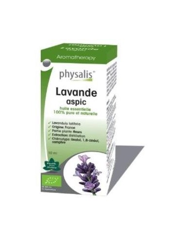 Aceite esencial de lavanda spica bio 10ml Physalis