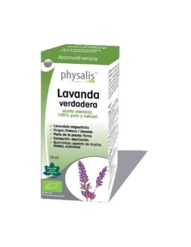 Aceite esencial de lavanda verdadera bio 10ml Physalis