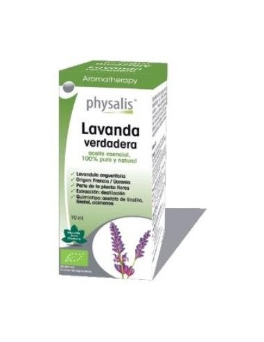 Esencia Lavanda Verdadera 30Ml. Bio de Physalis