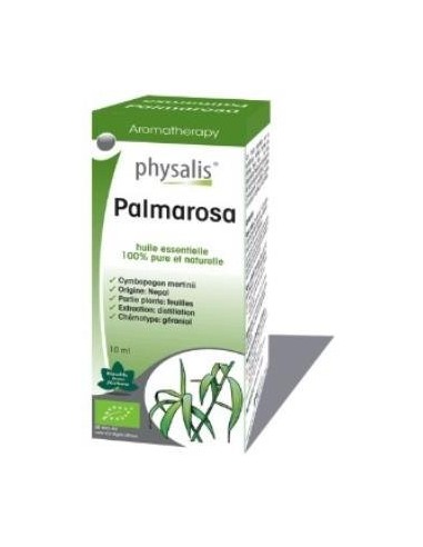 Esencia Palmarosa 10Ml. Bio de Physalis