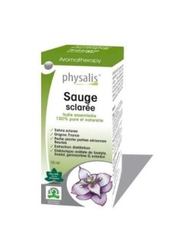 Aceite esencial de salvia esclarea bio 10ml Physalis