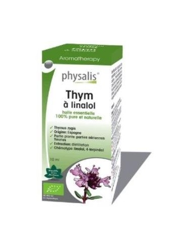 Aceite esencial de tomillo linalol bio 10ml Physalis