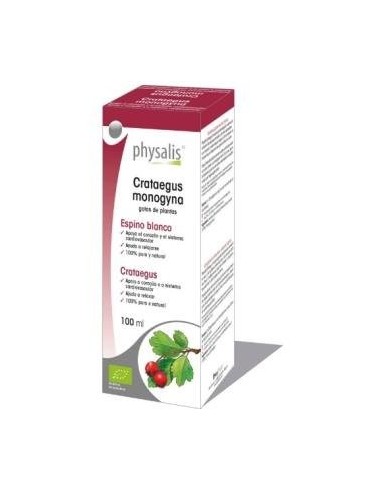 Espino blanco (crataegus monogyna) extracto hidroalcoholico bio 100ml Physalis