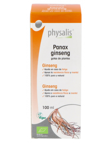 Tintura Panax Ginseng (Ginseng) 100 ml Physalis