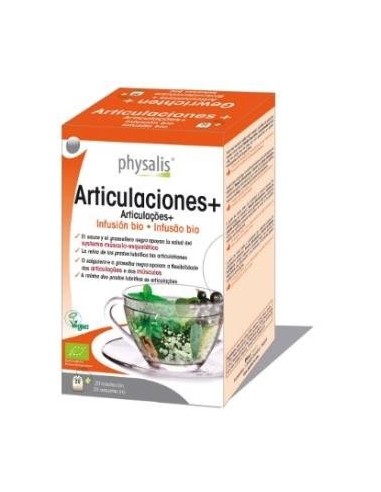 Articulaciones infusion bio 20 filtros Physalis