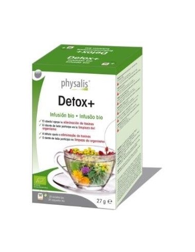 Detox infusion bio 20 filtros Physalis