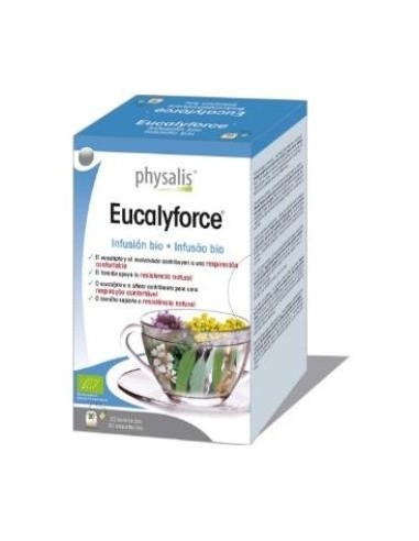 Eucalyforce infusion bio 20 filtros Physalis