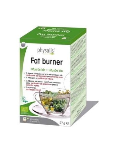 Fat burner infusion bio 20 filtros Physalis