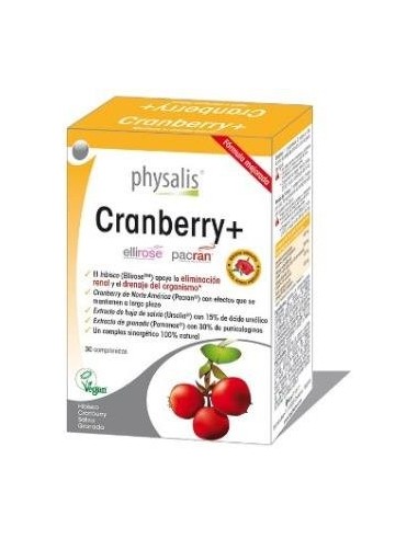 Cranberry+ 30 comprimidos Physalis