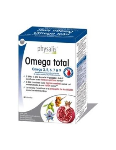 Omega Total 30 perlas Physalis