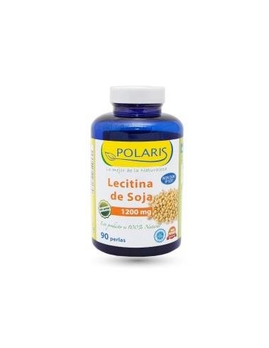 Lecitina Soja 1200 Mg 90  Perlas de Polaris