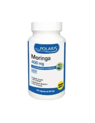 Moringa 400Miligramos 100 Cápsulas  Polaris