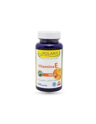 Vitamina E 400Ui Natural 100 Perlas de Polaris