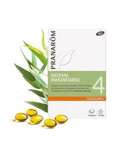 Oleocaps+ Plus 4 Sistema Inmunitario 30Cap. Bio de Pranarom