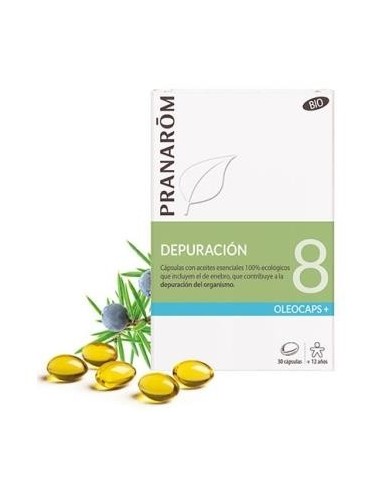 Oleocaps+ Plus 8 Depuracion 30Cap. Bio de Pranarom