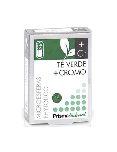 Te Verde + Cromo Microesferas 30Cap. de Prisma Natural