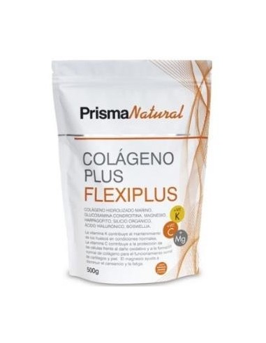 Doypack Flexiplus Colageno Marino Peptan 500 Gramos Prisma Natural