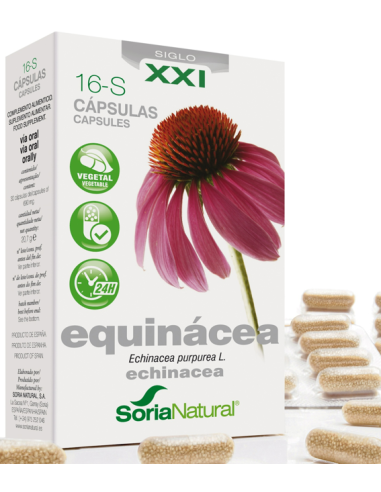 Echinacea 30 capsulas de Soria Natural