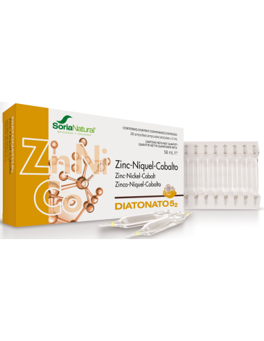 Diatonato 5/2 Zinc-Niquel-Cobalto 28Viales de Soria Natural