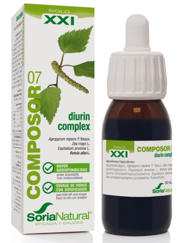 Composor 7 Diurin Complex Xxi 50Ml. de Soria Natural