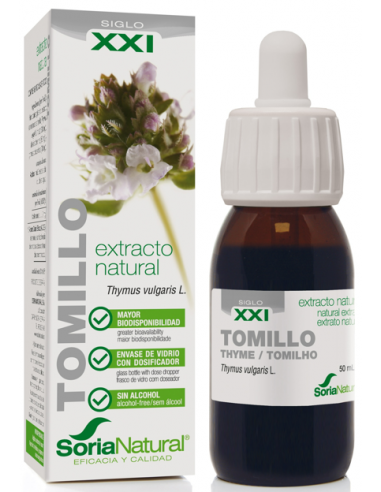 Ext. Tomillo Xxi 50Ml. S/Al de Soria Natural