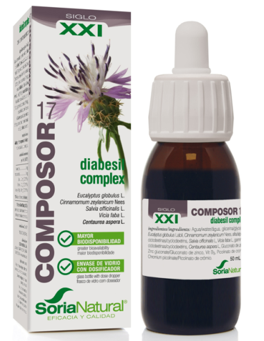 Composor 17 Diabesil Complex Xxi 50Ml. de Soria Natural