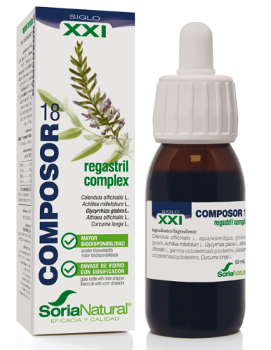 Composor 18 Regastril Complex Xxi 50Ml. de Soria Natural