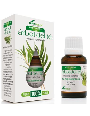 Aceite Esencial de Arbol de Te 15 ml de Soria Natural