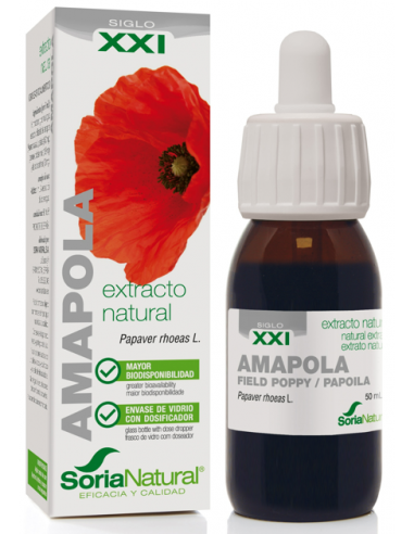 Ext. Amapola Xxi 50Ml. S/Al de Soria Natural