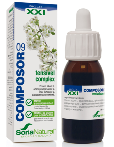 Composor 9 Tensivel Complex Xxi 50Ml. de Soria Natural