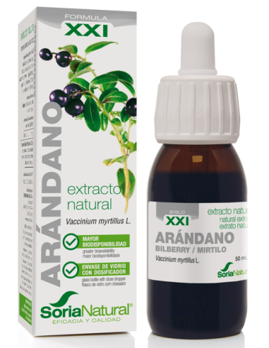 Ext. Arandano Xxi 50Ml. S/Al de Soria Natural