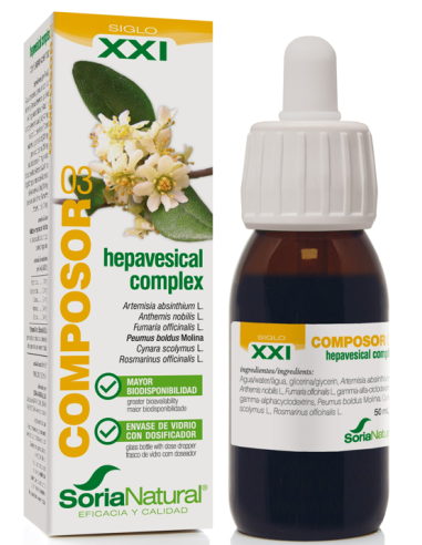 Composor 3 Hepavesical Complex Xxi 50Ml. de Soria Natural