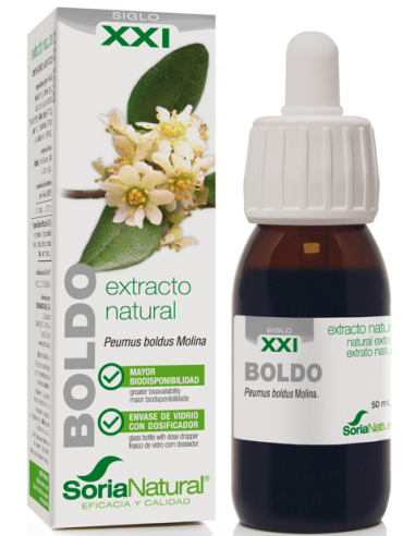 Ext. Boldo Xxi 50Ml. S/Al de Soria Natural